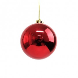 4cm Glossy Christmas Decoration Ball with Logo