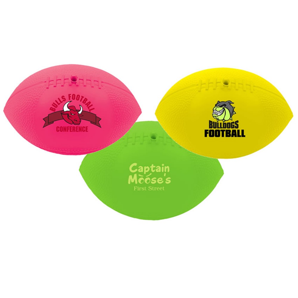 7" Mini Vinyl Football with Logo