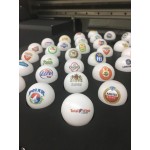 Beer Pong Balls full color with Logo