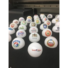 Beer Pong Balls full color with Logo  Beer Pong Balls full color with Logo