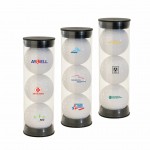 Custom Branded Triple Golf Ball Pack w/ 4 Color Process (VERSAprint? Imprint