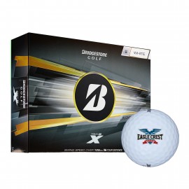 Bridgestone Tour B X Golf Balls - 12 Pack with Logo