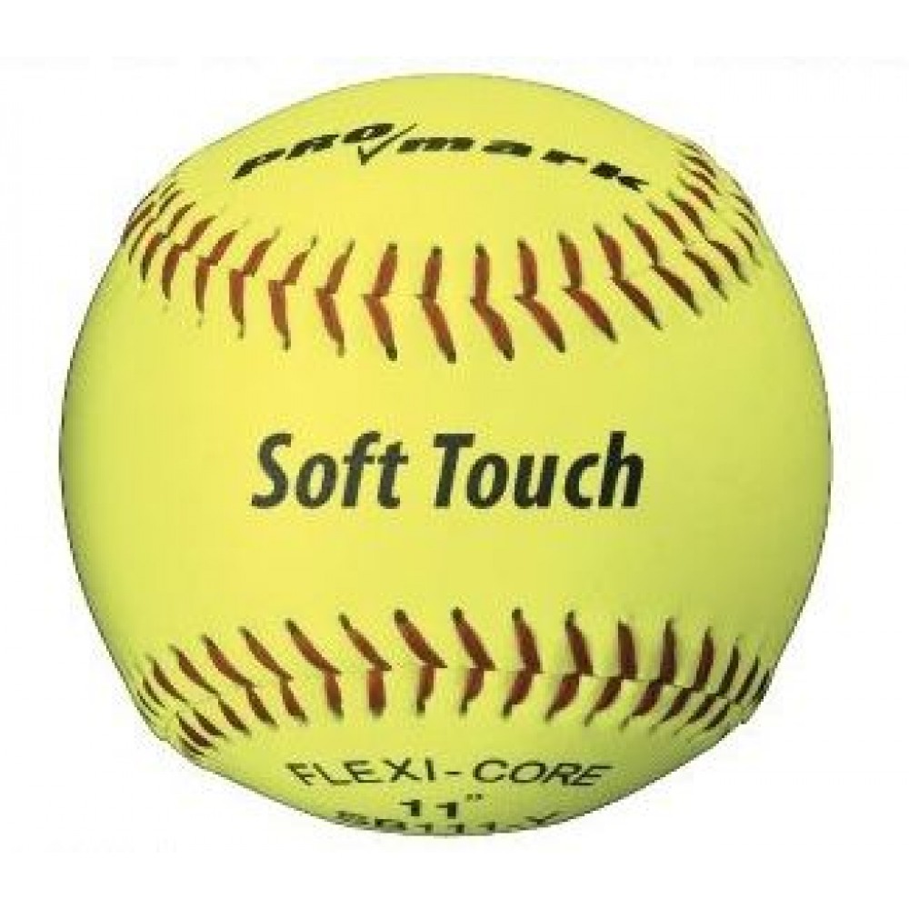 Soft Touch Flexi-Core Softball (11" Diameter) Custom Branded Soft Touch Flexi-Core Softball (11" Diameter) Custom Branded