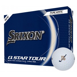 Srixon Q-STAR TOUR Golf Balls - 12 Pack with Logo