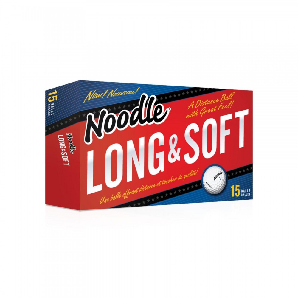 Custom TaylorMade Noodle Long & Soft Golf Ball with Custom Imprints Custom TaylorMade Noodle Long & Soft Golf Ball with Custom Imprints