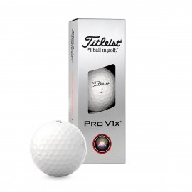 Titleist Pro V1X - 3 Pack with Logo