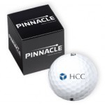 Pinnacle Soft White Standard 1-Ball Box Custom Branded