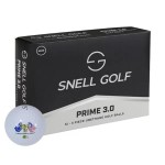 Logo Branded Snell PRIME 3.0 Golf Balls with Custom Imprints