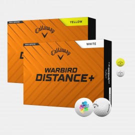 Callaway Warbird Golf Balls with Custom Imprints with Logo