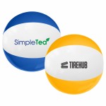 12" Two-Toned Beach Ball with Logo