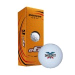Bridgestone E 6 Soft Golf Balls - 3 Pack with Logo