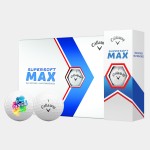 Callaway Supersoft Max Golf Balls with Custom Imprints with Logo