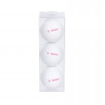 Custom Economy Triple Golf Ball Pack