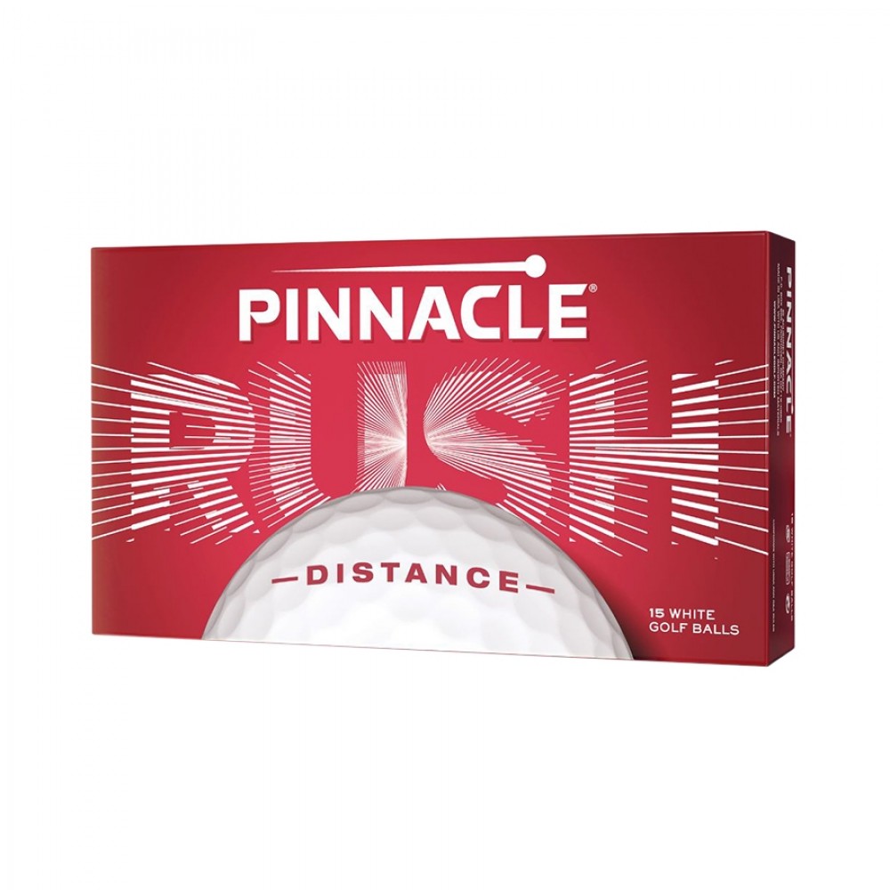 Promotional Pinnacle Rush White Golf Balls (15 Pack)