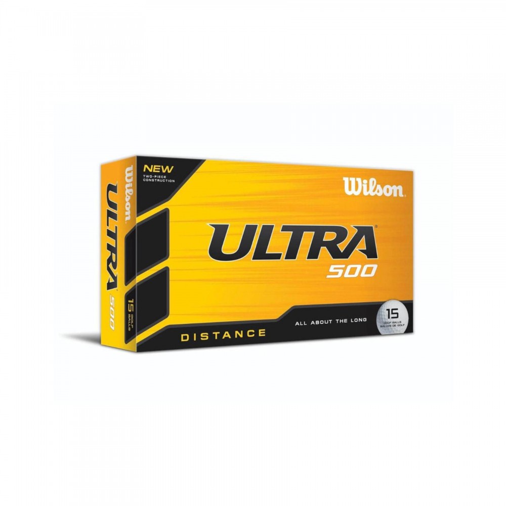 Logo Branded Wilson Ultra 500 Distance Golf Ball with Custom Imprints Logo Branded Wilson Ultra 500 Distance Golf Ball with Custom Imprints
