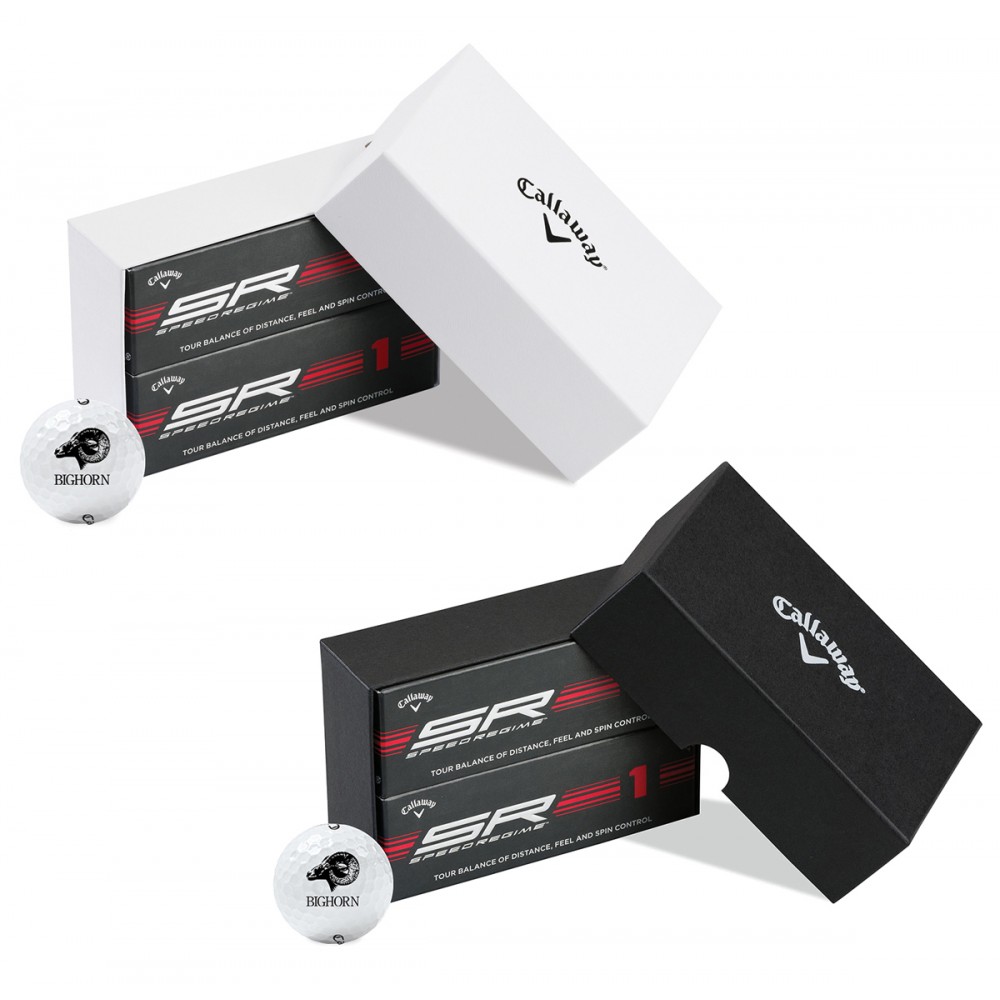 Logo Printed Callaway Super Hot Golf Ball - 6 Ball Box Logo Printed Callaway Super Hot Golf Ball - 6 Ball Box