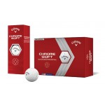 Callaway Chrome Soft Golf Ball - Half Dozen with Logo