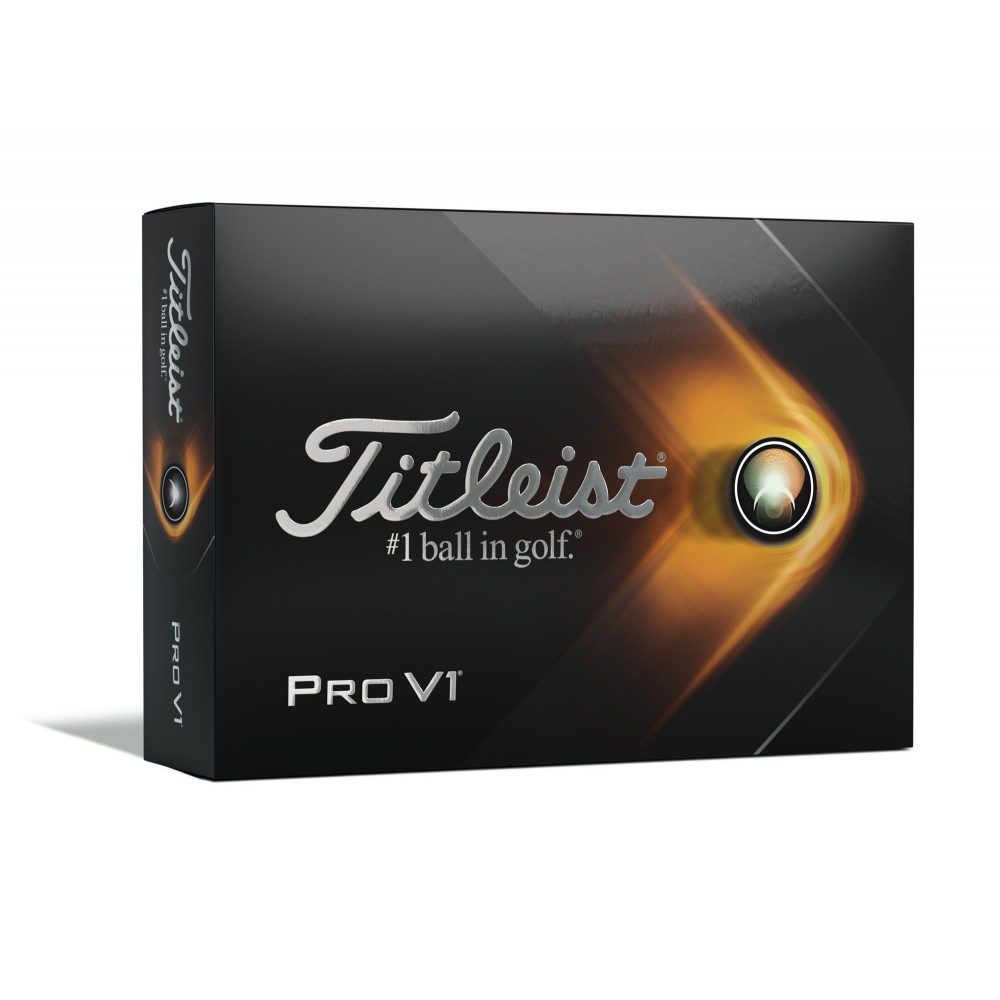 Titleist Pro V1 Golf Ball - Dozen Box with Logo
