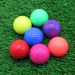 Personalized Colored Double-layer Training Golf Ball 392 Honeycombs