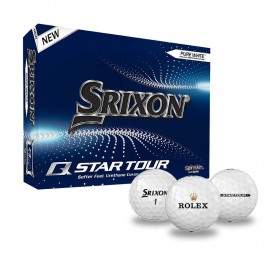 Srixon Q-Star Tour Golf Balls with Logo