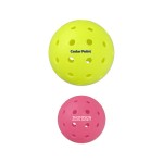 40 Hole Outdoor Seamless Pickleball with Logo