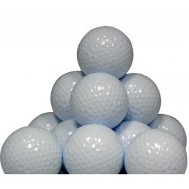 Value White Golf Balls with Logo
