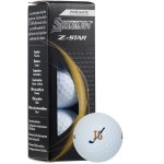 Srixon Z-STAR Golf Balls - 3 Pack with Logo