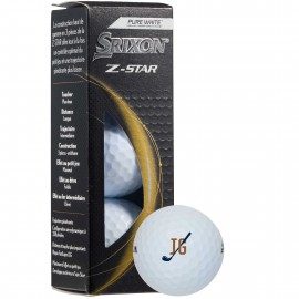Srixon Z-STAR Golf Balls - 3 Pack with Logo