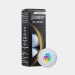 Custom Srixon 3 Pack Z-STAR Golf Balls