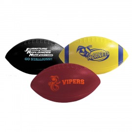 6" Mini Plastic Football with Logo