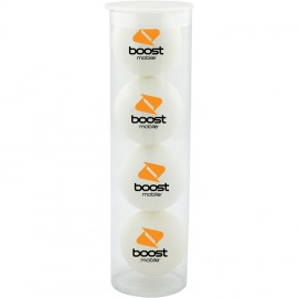Logo Branded Ping Pong 4-Ball Tube  Logo Branded Ping Pong 4-Ball Tube