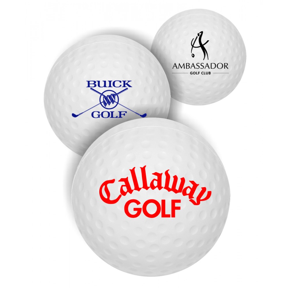 Custom Golf Ball Stress Reliever