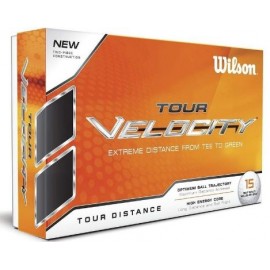 Wilson Tour Velocity 15 Pack Golf Balls (2022) with Logo