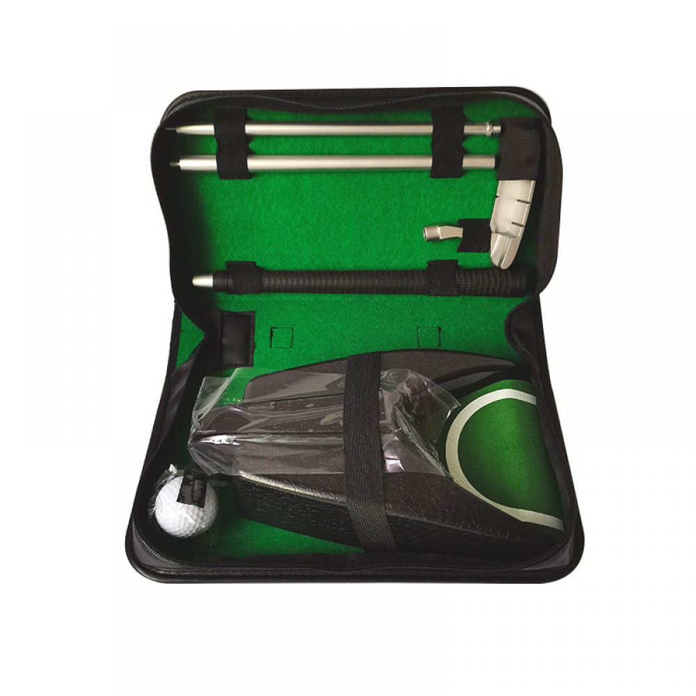 Logo Branded Portable Golf Putter Set Kit