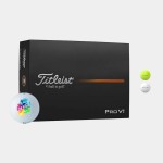 Logo Branded Titleist Pro V1 Golf Balls with Custom Imprints