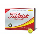 Promotional Titleist TruFeel YELLOW Golf Ball - Dozen Box