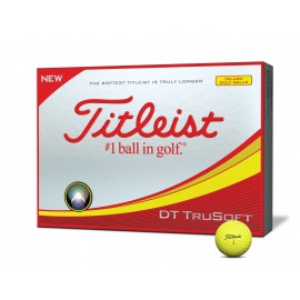 Promotional Titleist TruFeel YELLOW Golf Ball - Dozen Box