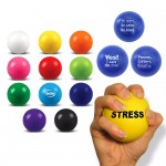PU Soft Squeezable Stress Ball with Logo