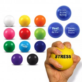 PU Soft Squeezable Stress Ball with Logo  PU Soft Squeezable Stress Ball with Logo