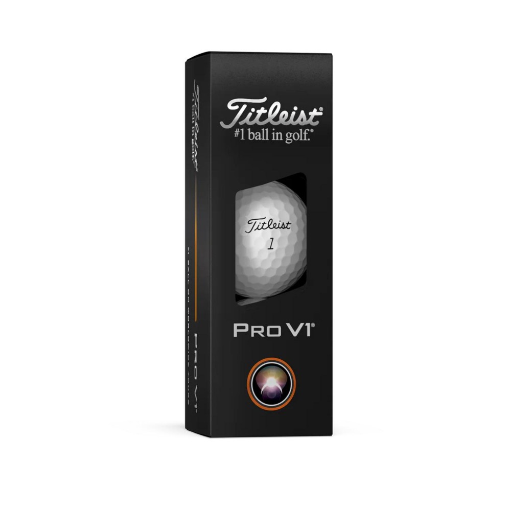 Custom Titleist 3 Pack Pro V1 Golf Balls