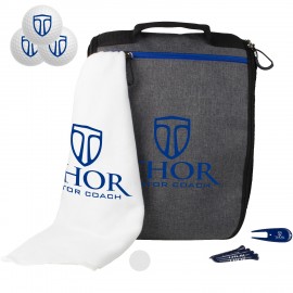 Urban Shoe Bag Golf Kit W/ Pv1 with Logo