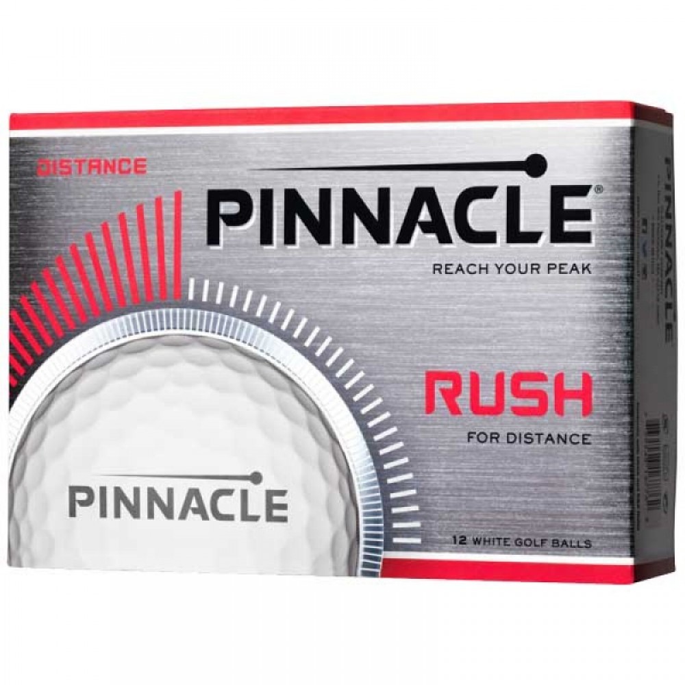 Pinnacle Rush Golf Balls with Logo