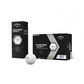 Callaway Chrome Soft X Golf Ball - Half Dozen with Logo