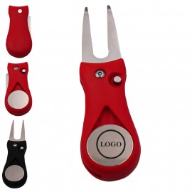 Custom Foldable Golf Pitchfork Putting Fork with Logo  Custom Foldable Golf Pitchfork Putting Fork with Logo