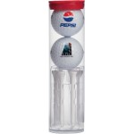Wilson Staff 50 Elite Golf Ball - 2-Ball Tube w/ 6 Tees with Logo