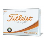 Titleist Velocity Golf Ball - Dozen Box with Logo