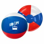 Promotional 12" Red/White/Blue Beach Ball
