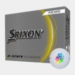 Srixon 12 Pack Z-STAR DIAMOND Golf Balls with Logo
