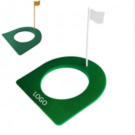Personalized Golf Putting Cup Hole with Flag  Personalized Golf Putting Cup Hole with Flag