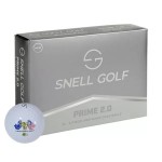 Snell PRIME 2.0 Golf Balls with Custom Imprints with Logo